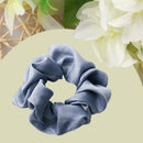 Women Hair Rings Satin Cloth Scrunchies Ponytail Holder Hairband (Style 4) A