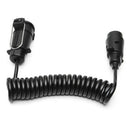 12V 7 Pin Trailer Plug 13 Pin Socket Plug Adapter Wiring Connector Spring Cab_