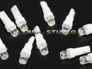 10Pcs White T5 37 74 70 LED Auto Truck Instrument Dash Board Bulb Lights 12V