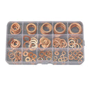 Solid Copper Washers Sump Plug Engine Washer Set M5-M22 150pcs A Box