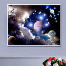 Space 5D Diamond Painting Needlework DIY Mosaic Cross Stitch Kit Embroidery