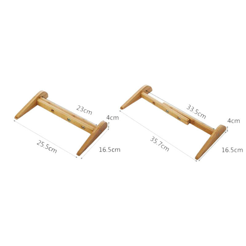 Simple Wooden Notebook Stand Office Accessories Adjustable Bracket Creative