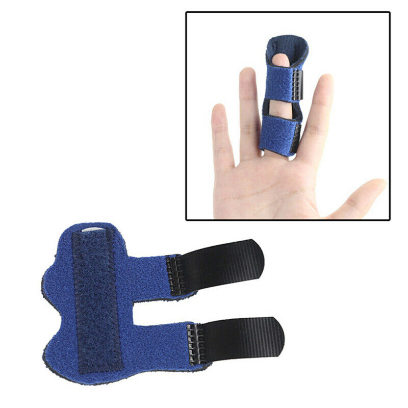 2x Adjustable Pain Relief Trigger Finger Splint Straightener Brace Corre IQA