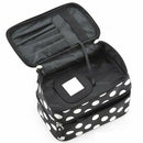 Black Travel Cosmetics Make Up Bags Beauty Womens Organiser Toiletry Purse