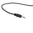 1x DIN 5 Pin Din MIDI Male Plug To 3.5mm Male Stereo Jack Audio Cable 50cm0.5mTO