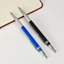2B 2mm Lead Holder Automatic Draughting Mechanical Drafting Pencil 12Pc Leads