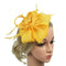 2x Lady Feather Fascinator Clip Hair Bridal Race Derby Pillbox Hat Headband