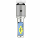 2pcs H6 BA20D 6W Motorcycle Headlight Fog Driving DRL Light Bulb White