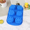 snowflake silicone mold christmas snowflake silicone soap mold cake moldSEAU