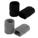 2 Pairs Basketball Unisex Cotton Sweat Band Sweatband Wristband Wrist Band