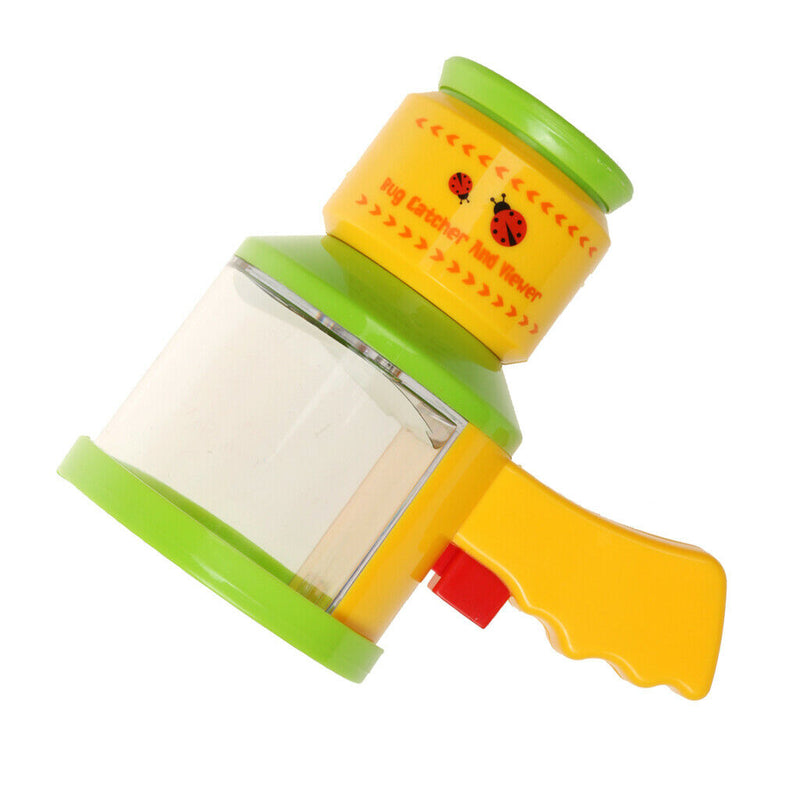 Find And Observe Insects Acrylic Bug Catcher Box W/ Magnifier Kids Play Toys
