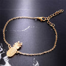 Pineapple Anklet Fruit Anklet  Ankle Bracelet Foot Jewelry Chain Beach Gift M&O