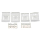 6pcs siut Seat buckle Clip Runner Guide 435881203A C10 For GOLF MK1 MK2 MK3:0 Bj