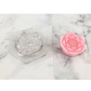 1Pcs Plastic Clear Lotus Soap Candle Mold DIY Handmade Soap Moulds, 90 x 77 x