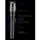 Bright Flashlight Strobe with 5 Modes Camping Emergency Flashlight w/ Belt Clip