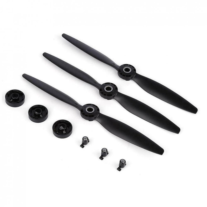 3 Pieces Black Propellers B Counter Clockwise(CCW) Fixed-wing Prop Set Spare