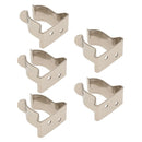 5pcs New 304SS Marine Yacht Spring Snap Hook Holding Clips Bracket Organizer