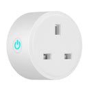 Home Mini Smart Wifi Plug Wireles Socket Compatible with Amazon Alexa White