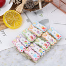 10Pcs/lot Easter Wooden DIY Photo Clips Rabbit Clip Photo Cra_