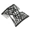 Bow Glass Bead Comb Ladies Party Hair Styling Double Slide Stretchy Clip