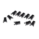 10pcs PR-001 Self-Lock Door Lock Switch Button for TV DVD EVD Door Cover ~ï¼ˆ