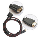 Full HD HDMI Male to 15 Pin VGA Connector Adapter Converter Cable for HDTV