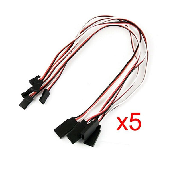 5 Pcs Remote Control Servo Extension Cord Cable Wire G4F8