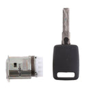 Left Driver Side Door Lock Cylinder Barrel Assembly Key LHR for Audi A6 A6L