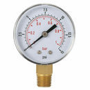 0~1bar 50mm Water Pressure Gauge Meter 1/4 inch NPT Thread Manometer TS-50-