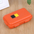 Outdoor Shockproof Waterproof Airtight Survival Storage Case orange