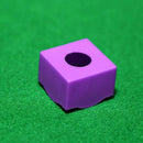 12pcs 6 Colors Pool Billiard Cue Chalk Holder Cases for Snooker Accessories