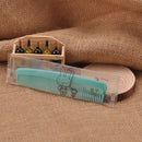 10Pcs Unisex Salon Plastic Cutting Hair Comb Barber Hairdressing Pocket 2019