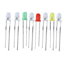 100pcs 5 Colors 3mm Diffused Lens LED Assortment Kit Light Emitting Diodes