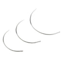 3 Pcs Leather Craft Tools Curved Upholstery Carpet Canvas Hand Sewing Needle