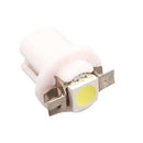 10pcs x T5 B8.5D 5050 1SMD LED Bulbs Dashboard Gauge Side Light DC12V Car