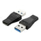 USB 3.0 Male to Type C USB 3.1 Female Adapter Converter Charging Data Transfe TE