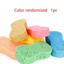 Cleaning Sponge Anti-wear 8 Word Shape Multi-use Large Vacuum Compressed Car Use