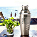 Cocktail Shaker Stainless Steel 24Oz Bar Set Kit 3Pcs Cocktail Shakers with