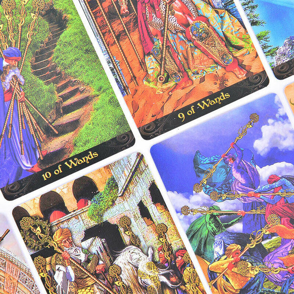 Tarot del Fuego Cards Tarot Deck Oracles E-Guidebook Game Linestrider Dreams Ew