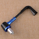 7/8" Brake Clutch Lever Protector Protection Handguard Hand Guard fr Motorcycle