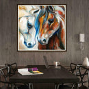 5D DIY Full Drill Diamond Painting Color Horse Cross Stitch Embroidery Kit