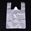 100 Design Plastic T-Shirt Retail Shopping Supermarket Bags Handles Packaging JR