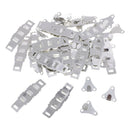 20 Sets Trousers Skirts Hooks and Bars Eyes Fasteners Sew on Clothes Crafts