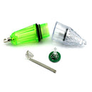 1Pc Underwater Fishing Light LED Waterproof Fish Lamp Bait 12cm Geen M&O