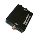 Optical Coaxial Toslink Digital to Analog Audio Converter Adapter RCA L/R N A4M4