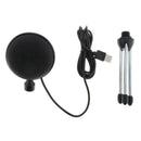 Spherical USB PC Microphone Lightweight for Laptop Computer Gaming Recording