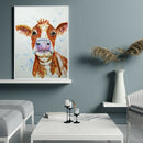 Cattle 5D Diamond Painting DIY Full Round Drill Mosaic Rhinestone Drawing