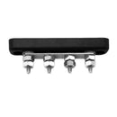 100A 4-Point Bus Bar Power Distribution Block with 4 10/32in Brass Studs A