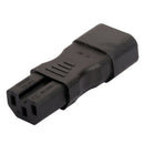 IEC320-C14 To IEC 320 C15 Socket Clover Power Cord Power Cable Adapter For