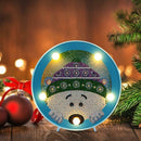 DIY LED Special Shaped Diamond Painting Embroidery Home Ornament Night Lamp